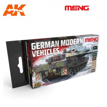 AK SET GERMAN MODERN VEHICLES COLORS SET MC802